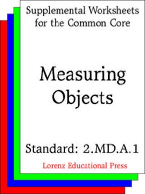 cover image of CCSS 2.MD.A.1 Measuring Objects